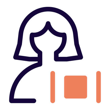 multitasking with company operation portal layoutのイラスト素材