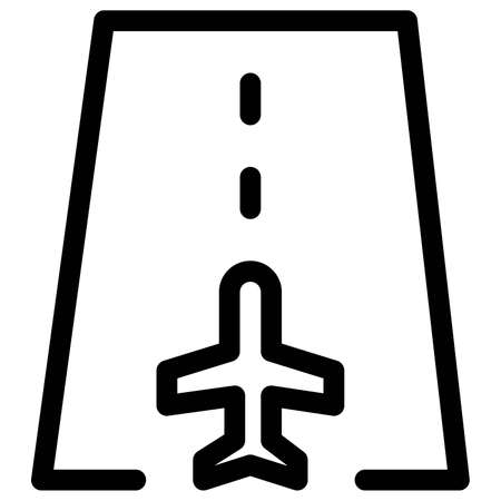Airplane logotype with high speed knots scaleのイラスト素材