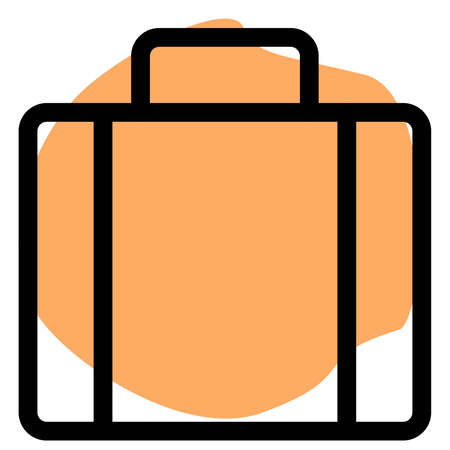 Large package during domestic or international travelのイラスト素材