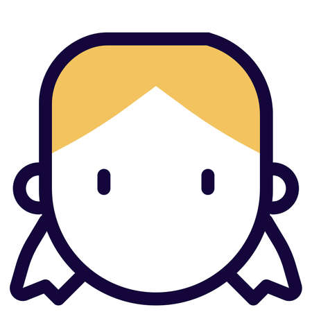 Little girl as a passenger through an air travelのイラスト素材