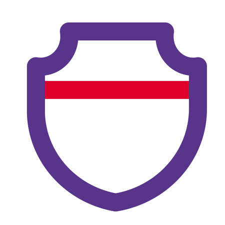 National Highway route for United States with shield logotypeのイラスト素材