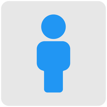 Toilet for men with male stickman logotypeのイラスト素材