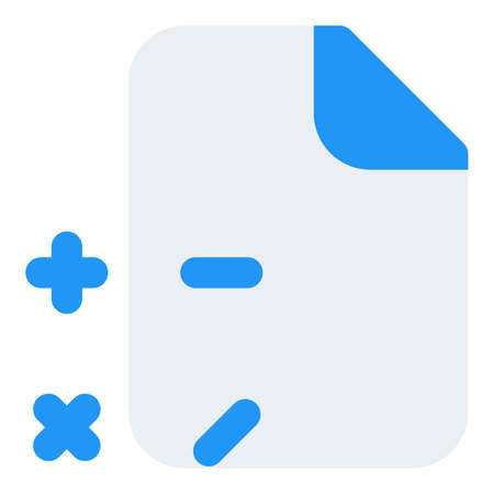 Economics exam for commerce stream students from schoolのイラスト素材