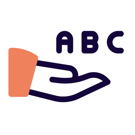 Share a lesson with kids for basic alphabetsのイラスト素材