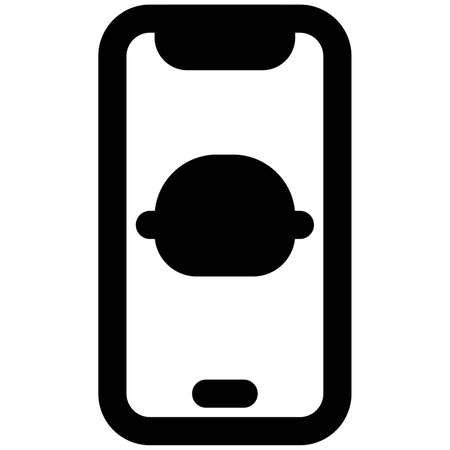 Online order of food during lockdown periodのイラスト素材