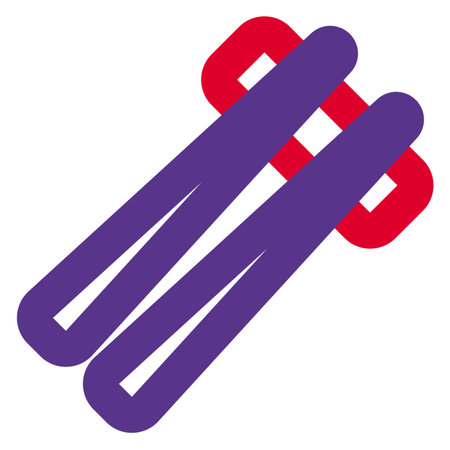 Chopstick as an asian food culture layoutのイラスト素材