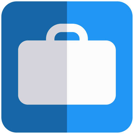 Baggage sign in airport and train station for scanningのイラスト素材