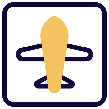 Airport sign on a billboard phone navigation and directionのイラスト素材