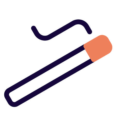 Smoking zone for the adults in outdoor locationのイラスト素材