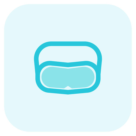 Goggles for the water sports and swimming practiceのイラスト素材