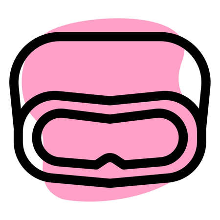 Goggles for the water sports and swimming practiceのイラスト素材