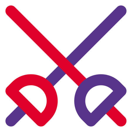 Fencing Japanese sports eventのイラスト素材