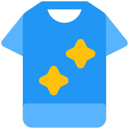 Cleaning the soiled clothes in a laundry serviceのイラスト素材