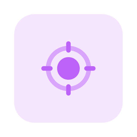 Aim and focus on the target point with strategyのイラスト素材