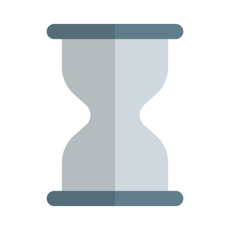 Loading hourglass symbol in computer system interface
