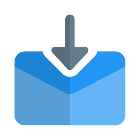 save and download emailのイラスト素材
