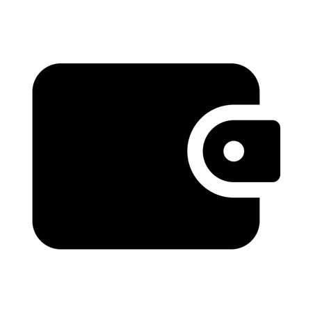 e-wallet isolated on a white backgroundのイラスト素材