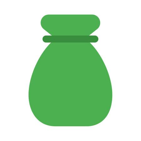 money bag sack with valuable assets storageのイラスト素材