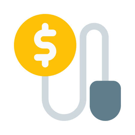 pay per click for website internet advertising optimizationのイラスト素材