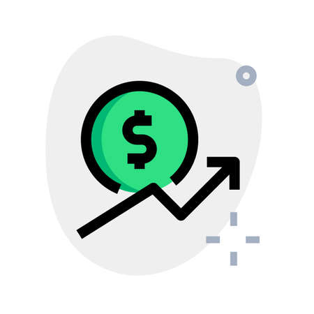 direct growth of internation forex money marketのイラスト素材