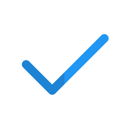 Select checkmark symbol to choose true answerのイラスト素材