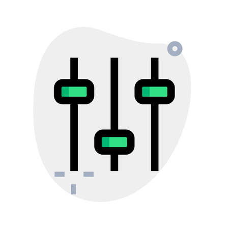 tuning and mixing toggle for optimal resultのイラスト素材