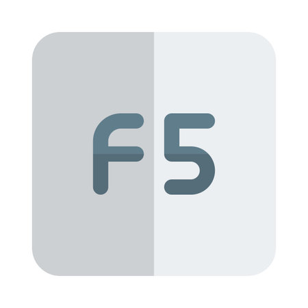 F5, Refresh key function computer button layout