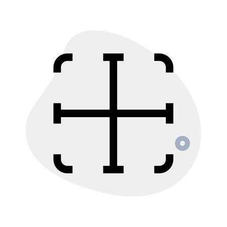 Inside borders worksheet highlight cell section buttonのイラスト素材