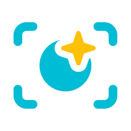 Beauty effect filter in smartphone camera unitのイラスト素材