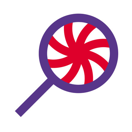 lollipop candy for treak-or-treat event on halloweenのイラスト素材