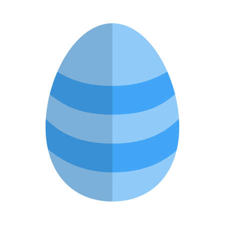 multilayer stripe design layout on easter paschal eggのイラスト素材