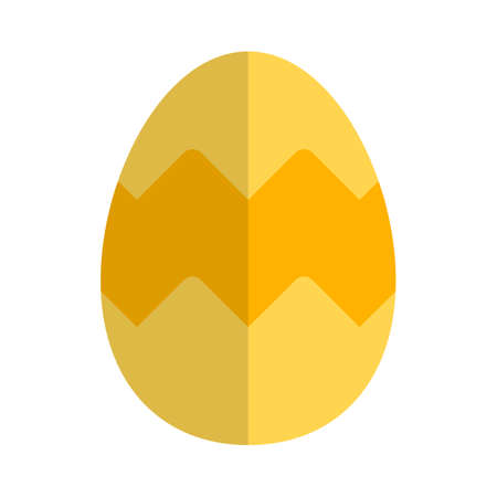 innovative multilayer zig-zag design in paschal eggsのイラスト素材