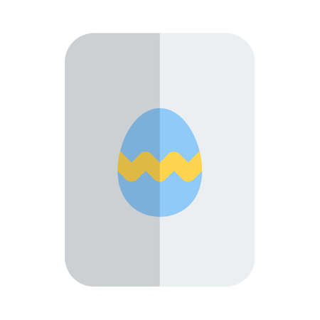 easter celebration party expenses file records bookのイラスト素材