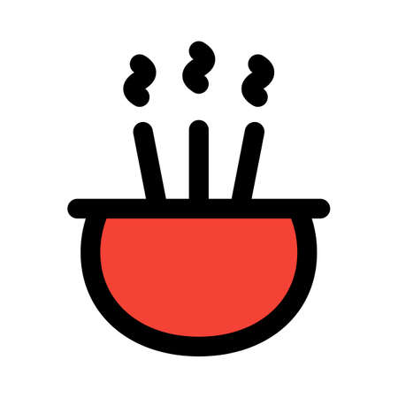 Traditional chinese incense stick for special eventsのイラスト素材