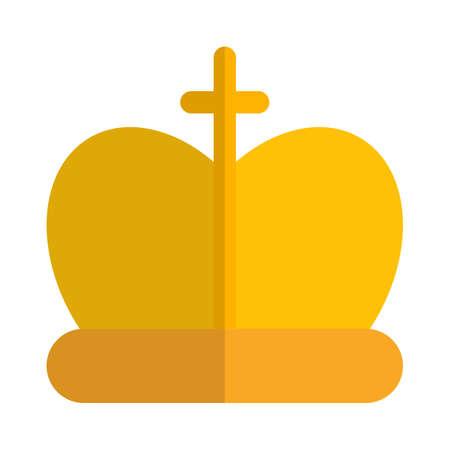 Cross crown for the princess in royal familyのイラスト素材