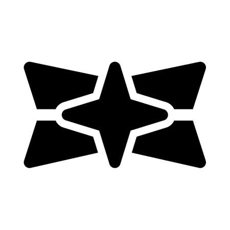 High ranking courageous officers award uniform badgeのイラスト素材