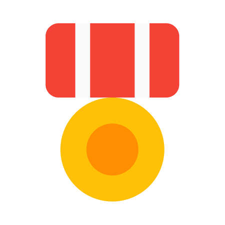 Medium rank officer achievement medal of honorのイラスト素材