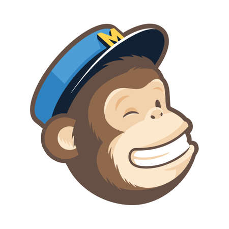 Mailchimp is a marketing automation platform and an email marketing service.のイラスト素材