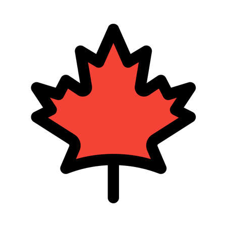 Canadian maple leaf coin are bullion coins of gold, silver, platinum or palladiumのイラスト素材