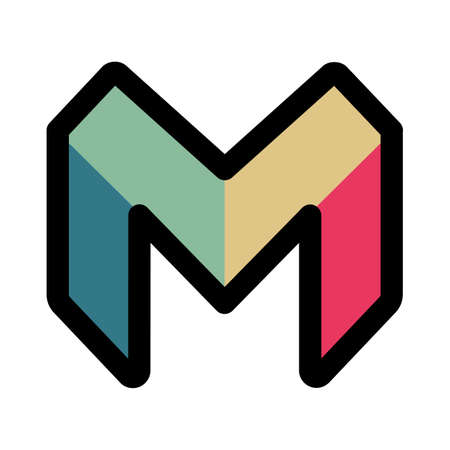 Monzo Bank a digital mobile-only bank based in the United Kingdomのイラスト素材