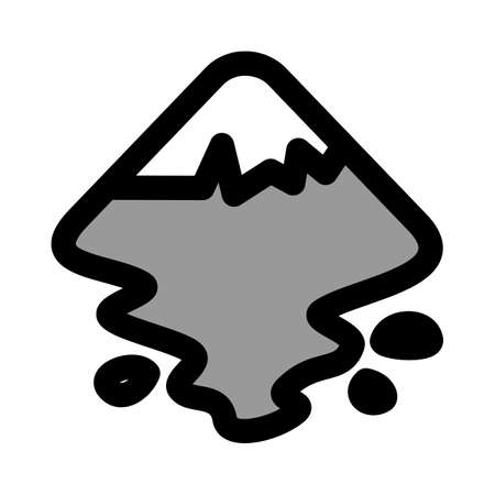 Inkscape a professional quality vector graphics softwareのイラスト素材