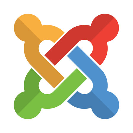 Joomla a free and open-source content management systemのイラスト素材