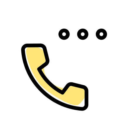 Processing or Loading dots layout on cell phone deviceのイラスト素材