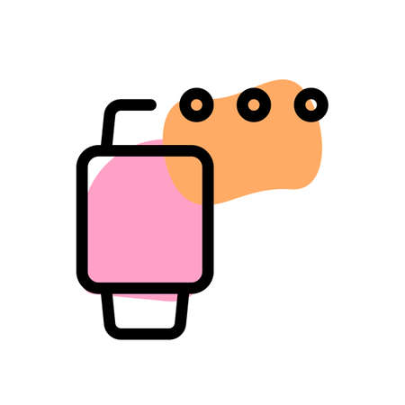Smartwatch with processing dots isolated on white backgsquare,のイラスト素材