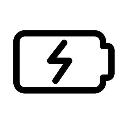 Battery low power and needs urgent chargingのイラスト素材