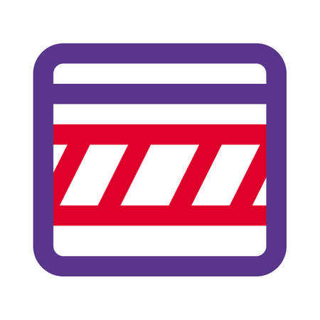 Website for online law enforcement with line textureのイラスト素材