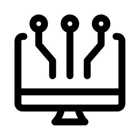 Least latency connectivity on a desktop class computerのイラスト素材