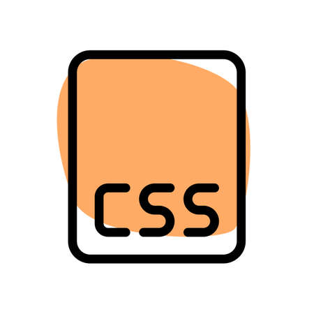 CSS a plain text formatting content on web pagesのイラスト素材