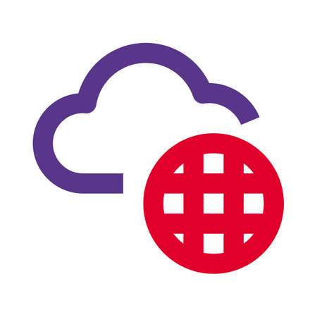 Global access on a cloud connected driveのイラスト素材