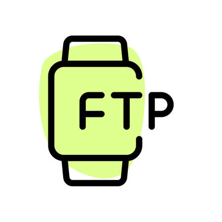 Smartwatch Mini application for file transfer media applicationのイラスト素材